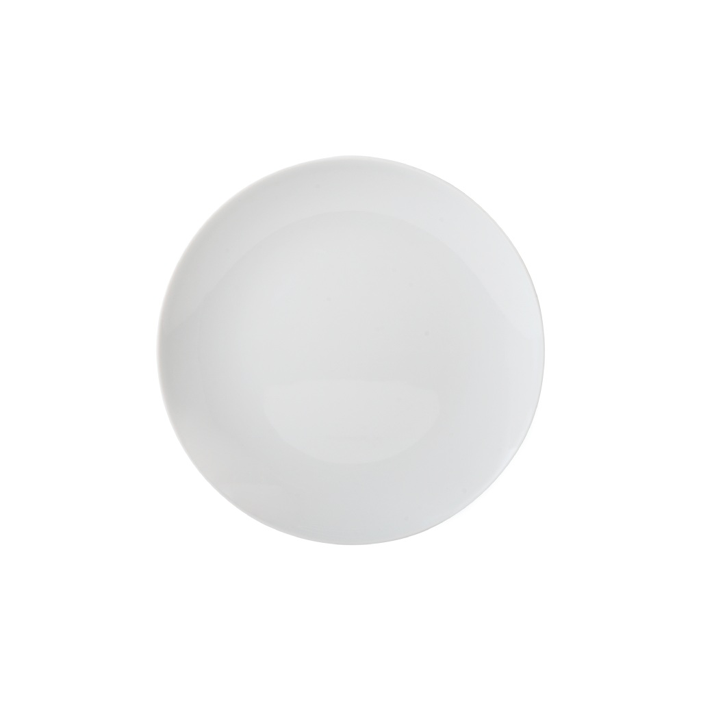 Plato Trinche 19.5 cm Porcelana Elegance Coupe | Santa Anita FoodService